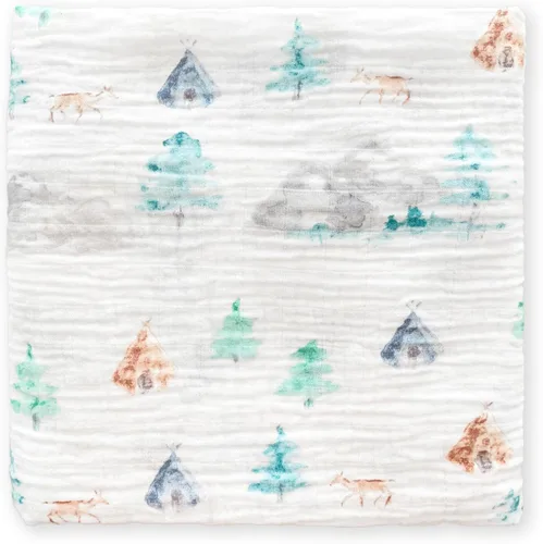 Miniatura 8 de SwaddleDesigns Manta de Arrullo de Muselina de Algodón, Manta de Recepción para Bebés Niños y Niñas, Mejor Regalo de Registro, 46x46 pulgadas
