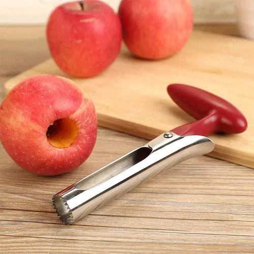 Miniatura 5 de AKIRO Descorazonador de manzana, herramienta de cocina de acero inoxidable, sembradora de frutas, removedor de núcleo, herramientas de frutas