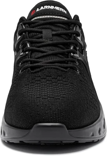 Miniatura 3 de LARNMERN Zapatos antideslizantes para servicio de alimentos para hombre, con amortiguación de aire, antideslizantes, para cocina, cocinero, trabajo