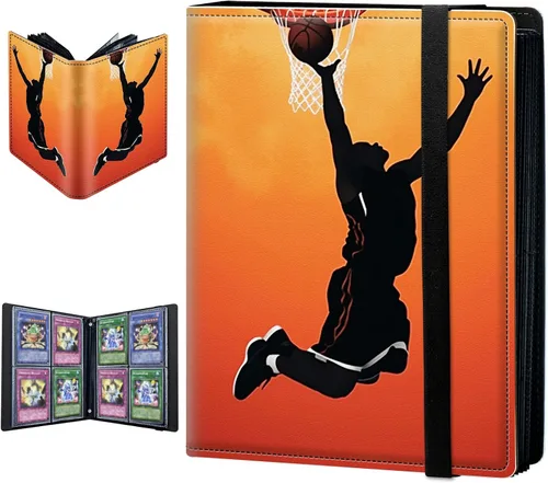 Miniatura 14 de Carpeta para tarjetas intercambiables, 4 bolsillos para tarjetas intercambiables, 160 bolsillos de doble cara, funda para tarjetas