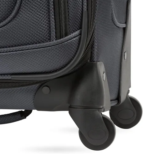 Miniatura 127 de SwissGear - Equipaje suave expandible Sion con ruedas, Negro