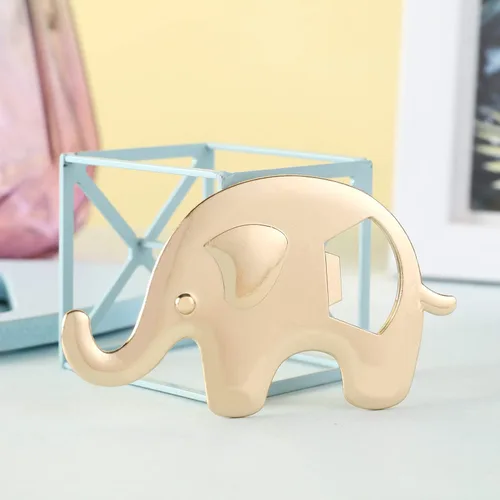 Miniatura 9 de Juego de 24 abrebotellas de elefante, recuerdo de fiesta de baby shower, para invitados, abrebotellas en forma de elefante, regalos de baby shower