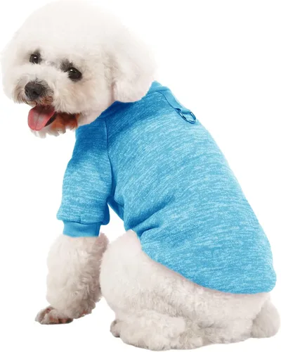 Miniatura 3 de Suéter para Perro, Suéteres para Perros Pequeños, Paquete de 2, 3 Ropa Cálida y Suave para Mascotas para Cachorro, Gato Mediano Grande, Perros Niña