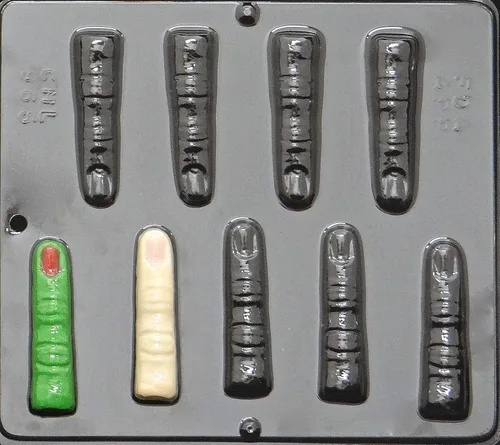 Miniatura 3 de Molde de caramelo de chocolate para dedos humanos 965 Halloween