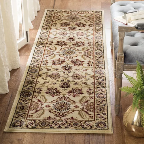 Miniatura 18 de SAFAVIEH - Alfombra de acento de la colección Lyndhurst, 3'3" x 5'3", color negro y multi, diseño floral tradicional, no desprende pelusa y de fácil