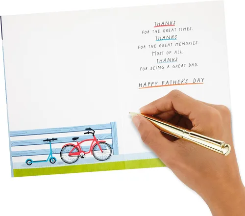 Miniatura 5 de Hallmark Tarjeta del día del padre para papá (gracias)