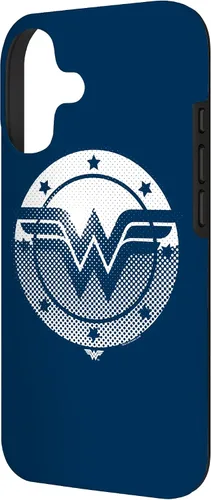 Miniatura 2 de Wonder Woman Funda con logotipo de escudo de medio tono para iPhone 17