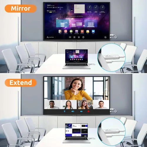 Miniatura 7 de Transmisor y receptor HDMI inalámbricos, decodificación 4K, salida de 1080P, extensor HDMI inalámbrico de 328 pies/328.1 ft para transmisión de alta
