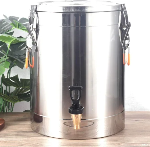 Miniatura 5 de Barril aislado de acero inoxidable 304, dispensador de bebidas aislado con aislamiento caliente y frío las 24 horas, uso en fiestas en el hogar