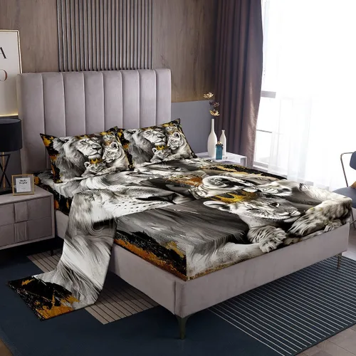 Miniatura 41 de Manfei Honeycomb - Juego de sábanas con diseño de mando de videojuegos tamaño Twin, juego de ropa de cama geométrica azul con controlador