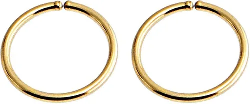 Miniatura 85 de Aretes de aro dorados y plateados para cartílago, nariz, tabique, oreja, hélix, tragus, joyería para mujer, hipoalergénicos, pequeños aros