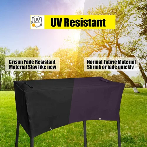 Miniatura 3 de Grisun Cubierta de patio para estufas Camp Chef de 3 quemadores, impermeable, antidecoloración, funda de estufa de 3 quemadores para PRO90, PRO90X