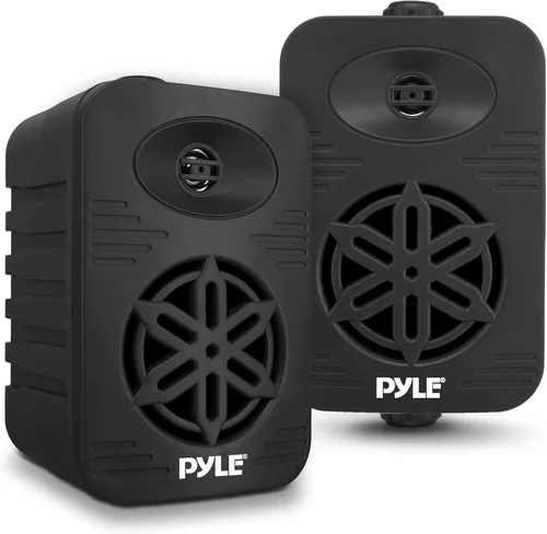 Miniatura 17 de Pyle USA - Par de altavoces para interiores y exteriores, sistema de altavoces de rango completo de 2 vías de 300 W, doble impermeable, 4 pulgadas