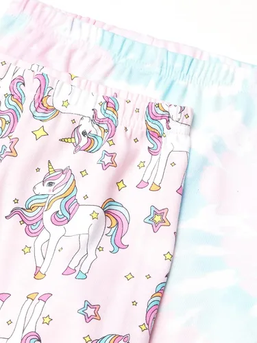 Miniatura 2 de The Children's Place Pijama de algodón de 4 piezas para bebés y niñas pequeñas