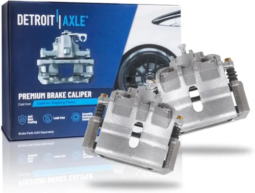 Miniatura 172 de Detroit Axle - Pinza de freno trasera izquierda para Chevrolet Equinox Captiva Sport GMC Terrain Saturn Vue Pontiac Torrent Pinza de freno lateral