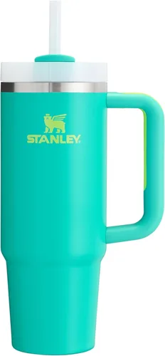 Miniatura 65 de STANLEY Quencher H2.0 FlowState - Vaso térmico de acero inoxidable con aislamiento al vacío, vaso con tapa y pajita para agua, té o café helado