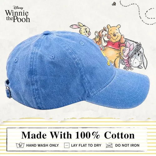 Miniatura 6 de Disney Winnie The Pooh Dad Hat, Adjustable Cotton Baseball Cap with Curved Brim