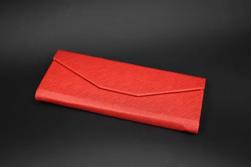 Miniatura 88 de Real Sic Funda para lentes de sol para hombres y mujeres, soporte magnético plegable para lentes de sol, inspirado en el color sólido
