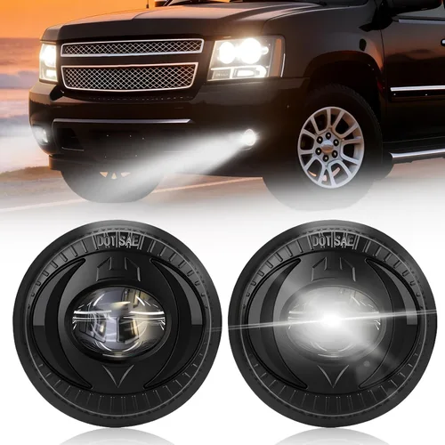 Miniatura 73 de Luces antiniebla compatibles con Chevy Silverado 1500 2500/2001 2002 Silverado 1500HD 2500HD 2500HD 3500/2000-2006 Tahoe Suburban 1500 2500