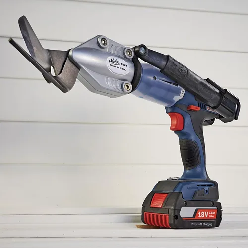 Miniatura 9 de Malco TSV1 - Accesorio turboShear de revestimiento de vinilo, compatible con taladro y destornillador de impacto, mordazas de apertura amplia