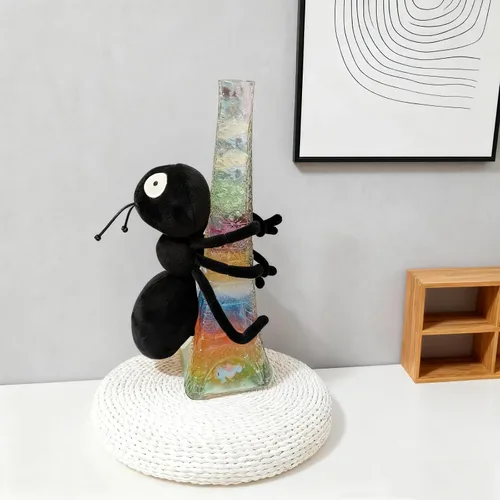 Miniatura 6 de Ant - Animal de peluche de hormiga, juguete suave de hormiga, 7.8 pulgadas, simulación de hormiga, regalo para niños y niñas