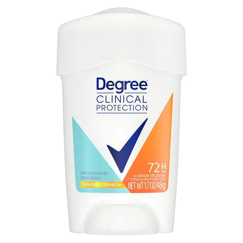 Miniatura 5 de Degree Clinical Protection Desodorante antitranspirante 72 horas de protección contra el sudor y el olor, antitranspirante para la ducha