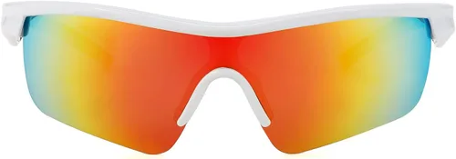 Miniatura 2 de FEISEDY Gafas de sol polarizadas de béisbol para niños y adolescentes, marco TR90 para niños y niñas, ciclismo B2454
