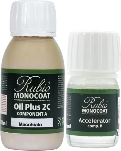 Miniatura 14 de Rubio Monocoat Aceite para Acabado de Madera 175 pies² - Puro Oil Plus 2C Aceite de Linaza para Madera Rápido de Secar, Ecológico para Uso