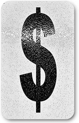 Miniatura 35 de Despegar y pegar individuales, números y letras de aluminio reflectantes, se adhiere al hormigón, madera, metal, azulejos, ladrillo, vidrio