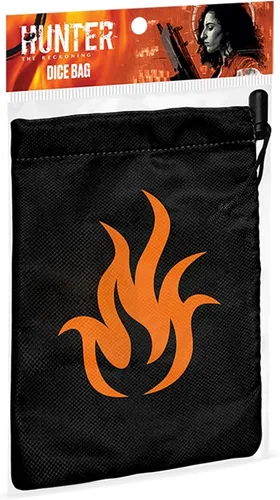 Renegade Game Studios Hunter Reckoning 5ª edición RPG bolsa de dados con cierre de bloqueo