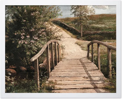 Miniatura 28 de Poster Master Póster vintage The Beginning Of Spring – Impresión retro de invierno – Arte de nieve – Arte de paisaje – Regalo para hombres y mujeres
