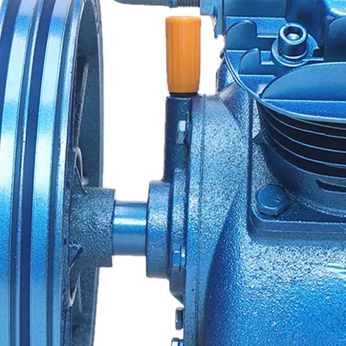 Miniatura 7 de Cabezal de bomba de compresor de aire 5.5HP 21CFM 175PSI 800RPM Unidad de bomba de compresor de aire estilo V con volante de inercia, cilindro