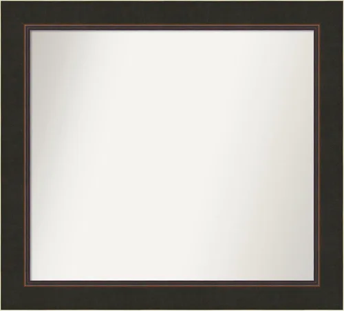 Miniatura 172 de Amanti Art Espejo personalizado, espejo de baño de bronce Milano, espejo de pared o espejo de tocador de baño sobre el fregadero