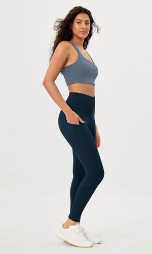 Miniatura 3 de ODODOS - Leggings de yoga con cintura alta y bolsillos para mujer, pantalones de yoga deportivos con control de abdomen, no se transparentan