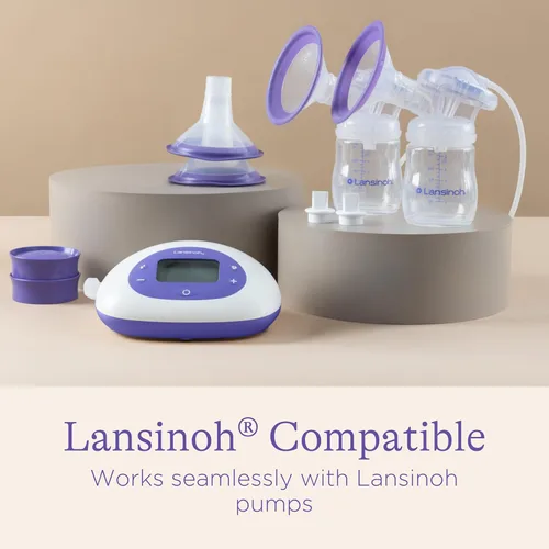 Miniatura 4 de Lansinoh ComfortFit Bridas para extractor de leche, tamaño 1.102 in, 2