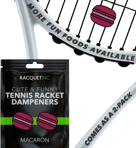 Miniatura 62 de Racquet Inc Regalos de Tenis - Amortiguadores de Vibración para Raqueta de Tenis - Absorbe Choques, Reduce la Vibración de las Cuerdas para Mejor