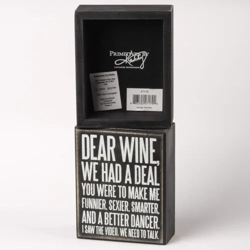 Miniatura 4 de Primitives by Kathy Diseño de caja "Dear Wine