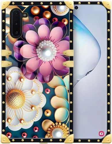 Miniatura 27 de DAIZAG Funda compatible con Samsung Galaxy Note 10 Plus, decoración dorada de mujer de fe, funda protectora de TPU suave antiarañazos
