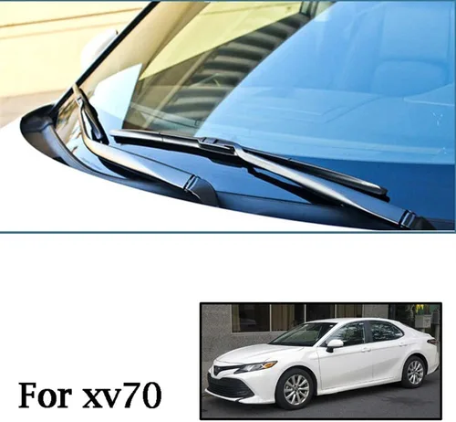 Miniatura 3 de Escobillas de limpiaparabrisas delantero híbridas compatibles con Toyota Camry XV70 LE TRD SX 2017-2023 cepillos de parabrisas de 26 + 20 pulgadas