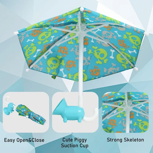 Miniatura 2 de Soporte de ventosa para sombrilla para teléfono, soporte universal ajustable para teléfono, visera solar, protector solar con ventosa, soporte