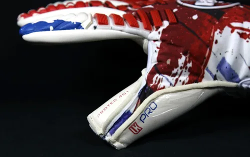 Miniatura 6 de GK Saver Guantes de portero de fútbol Protech Series Guantes profesionales de portero talla 6 a 11