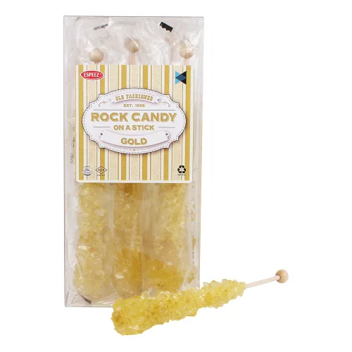 Miniatura 46 de Palitos de caramelo de roca extragrandes: 12 paletas de cereza rosa – envueltas individualmente – Palitos de caramelo de roca de cristal