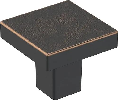 Miniatura 10 de Amerock Pomo de gabinete Bronce champán 30 mm de longitud Monument paquete de 2 unidades Pomo de cajón Herrajes para gabinete