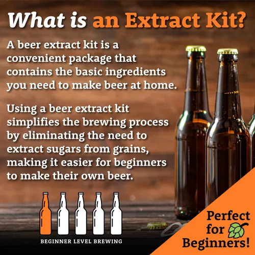 Miniatura 2 de My Brew Supply Kit de extracto de Summer Ale Extracto de malta seca Golden Light, Trigo y Pilsen Naranja amarga y cáscara de limón Grano