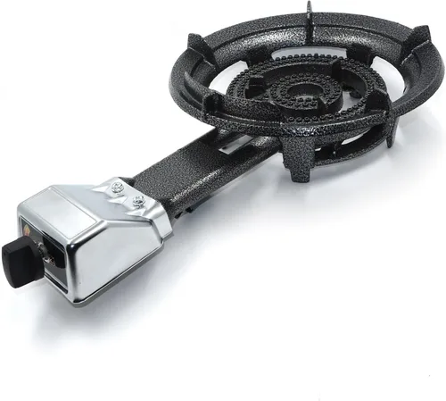 Estufa portátil de gas propano para exteriores de 10KW/34000 BTU con manguera Jumbo Super Supergas Camp Camping Tailgating Gas Fire [P/N: