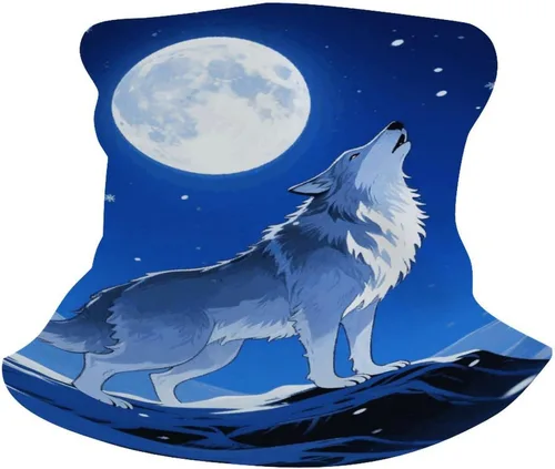 Miniatura 6 de Polaina de cuello de lobo, transpirable y absorbente de humedad, pasamontañas, protección solar, bufanda ligera, diseño sin costuras para deportes