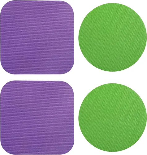 4 piezas de almohadillas de agarre para abrir tarros, agarradores de frascos de goma, abridor de tarros multifunción para personas mayores con manos