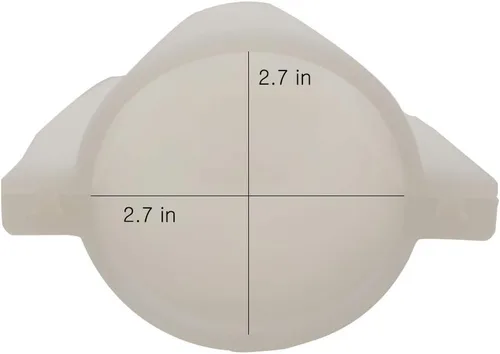 Miniatura 4 de Molde de vela de jabón de silicona con columna de tubo redondo grande con caleidoscopio Tire a través de diseños de remolinos herramienta de acero