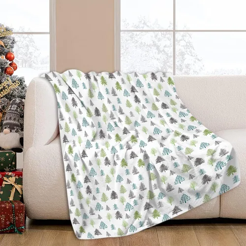 Miniatura 17 de JOOCAR Manta de franela de otoño con diseño de hojas de arce de dibujos animados, gnomo de otoño, naranja, acogedora manta de felpa suave para cama