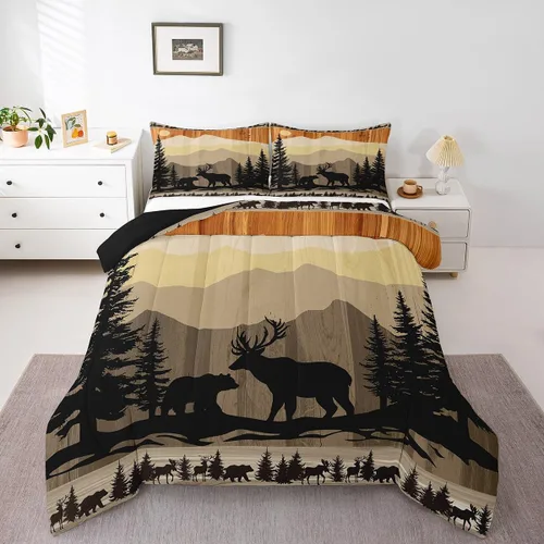 Miniatura 26 de Juego de edredón de mariposa morada tamaño individual para niñas y niños, ropa de cama rosa degradado, relleno de edredón de mariposa de ensueño